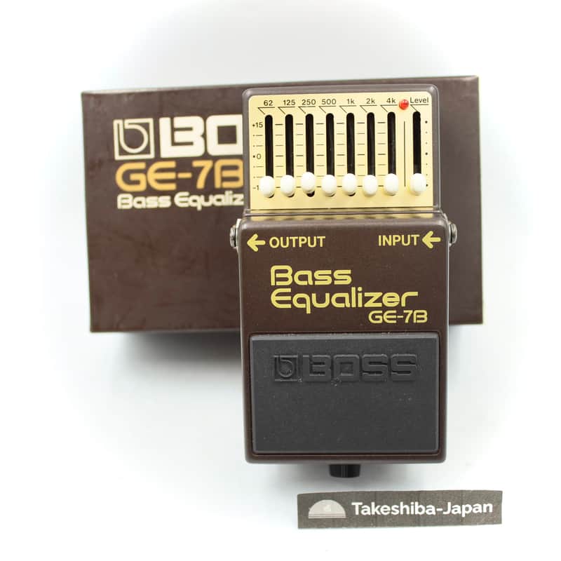 BOSS GE-7B ベースイコライザー Boss GE-7B Bass Equalizer | Reverb