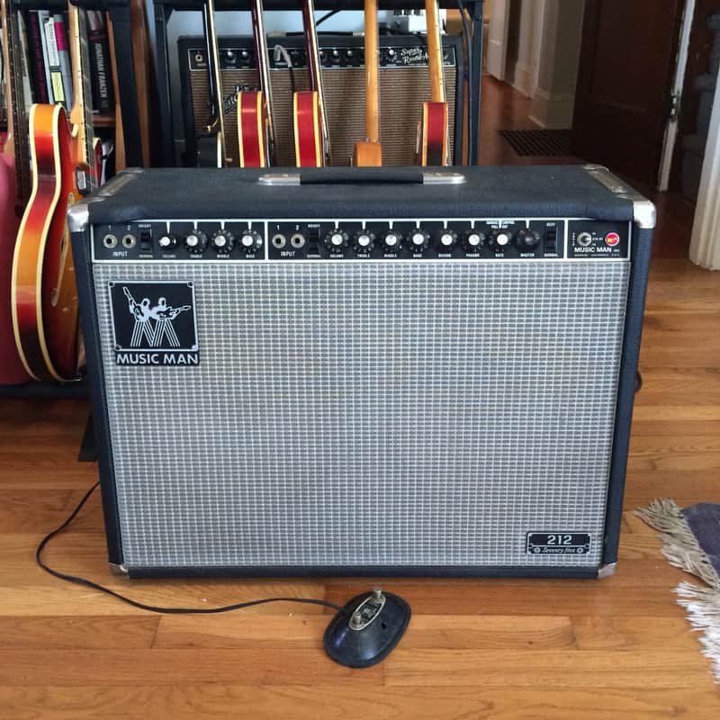 Vintage Music Man 212 Seventy Five 75 RP 1979 reverb & phaser tube