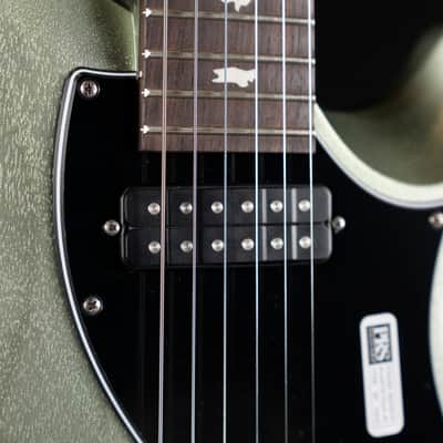 PRS S2 Vela Satin Semi-Hollow Electric Guitar - Mavis Mint Metallic image 5