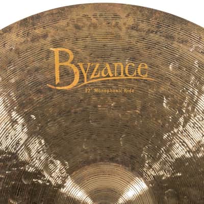 Meinl Byzance Jazz Monophonic Ride Cymbal 22" image 3