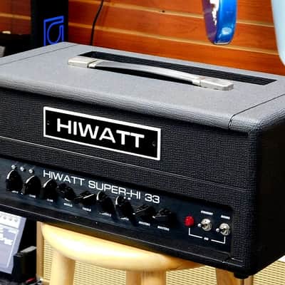 2025 Hiwatt SUPER-HI 33 Guitar Amplifier Head w/ Footswitch! VERY NICE!!! image 3