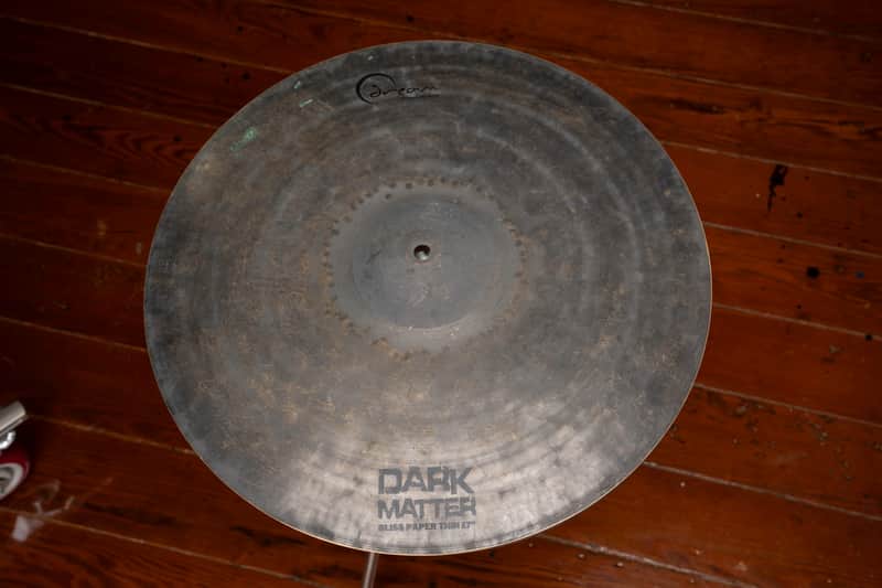 Dream Cymbals 17" Dark Matter Series Bliss Paper Thin Crash Cymbal image 1