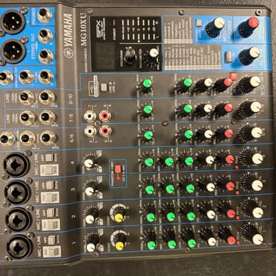 Yamaha MG10XU 10-Channel Analog Mixer 2016 - Present - Black image 5