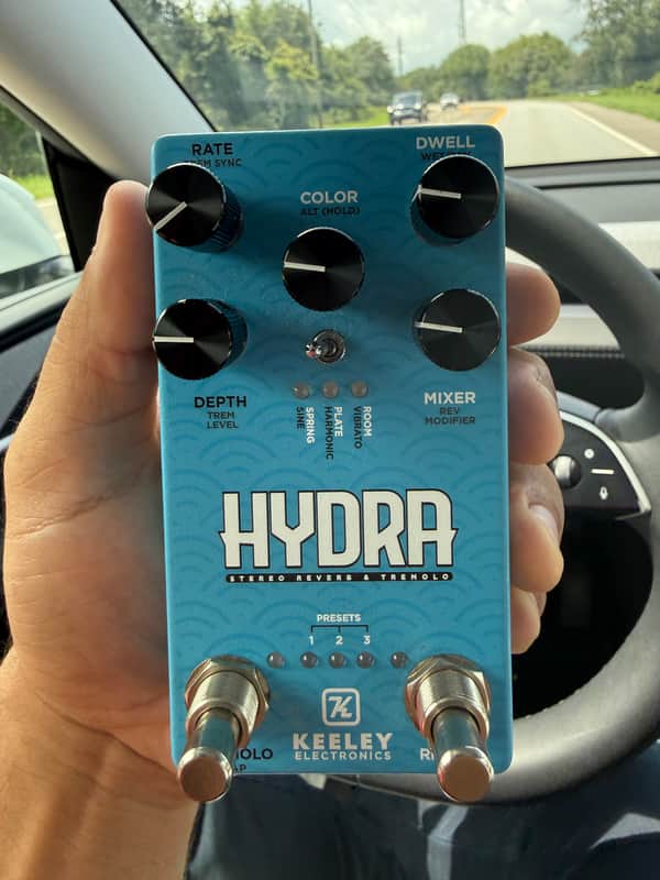 Keeley Hydra Stereo Reverb & Tremolo