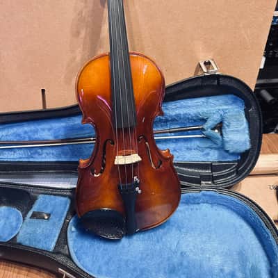 Josef Lorenz Luby (Schonbach) 4/4 Violin – Czechoslovakia w/ Case & Bow image 1