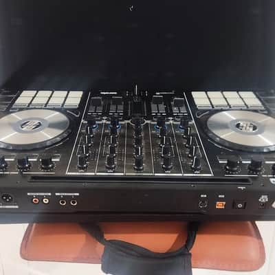 Reloop Mixon 4 4-Channel Hybrid DJ Controller Serato Turntable Mixer w/ Case image 4