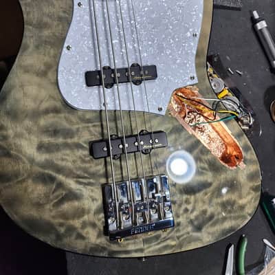 Genuine Fender Replacement Jazz bass fretless neck image 12