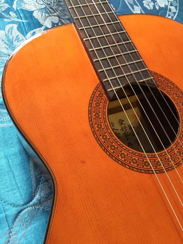Vintage Yusuke Kyo 1960's Classical Guitar made in Japan | Reverb