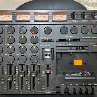 TASCAM Porta One Ministudio 4-Track Cassette Recorder serviced image 1