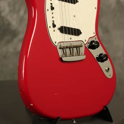 all original 1964 Fender pre-CBS Duo-Sonic II Red image 9