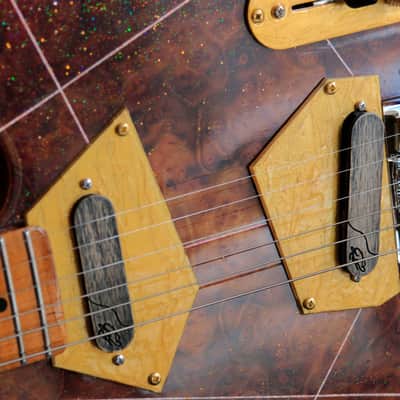 Build to Order GB Liuteria Traditional Tele hi-gloss camphor and strass image 4