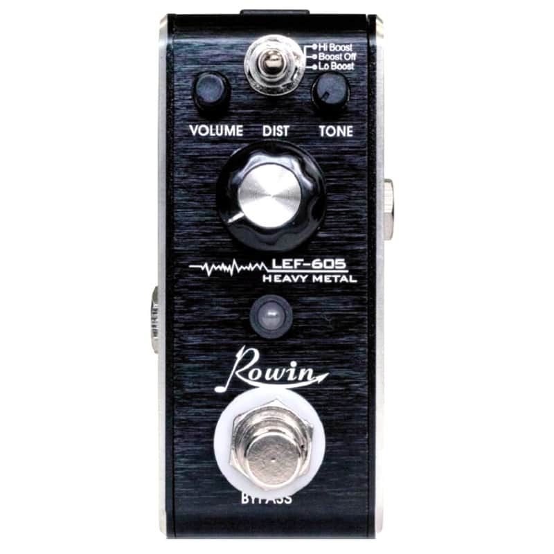 Rowin LEF-605 Metal Distortion Classic 80’s Hiwatt type British DISTORTION Bypass 600 Series Their NiceStuff image 1
