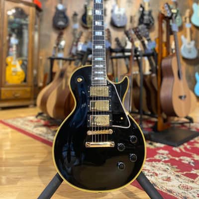 Gibson Custom Shop 3-Pickup '57 Les Paul Custom Black Beauty Reissue Ebony VOS 2021 image 1