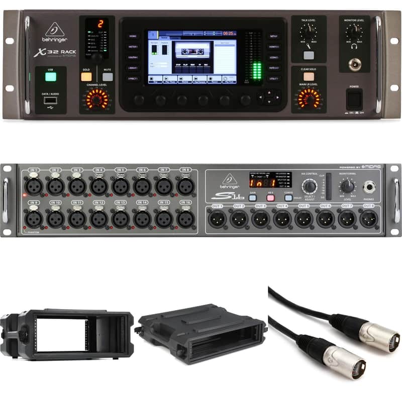 Behringer X32 Rack Pack with S16 Stage Box image 1