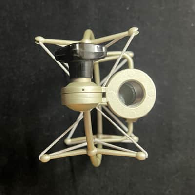 Neumann AE 1 Elastic Suspension Mount For M 103 & M 147 Microphone - Nickel   NEVER USED. image 4