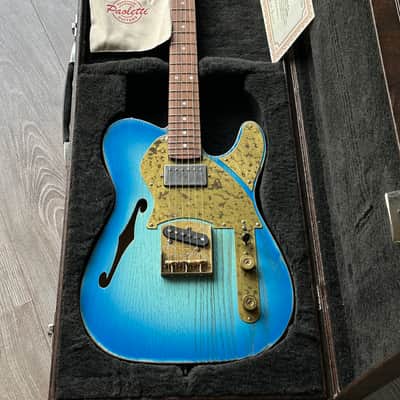 Paoletti Nancy Thinline with Humbucker Unplayed NOS Guitar image 2