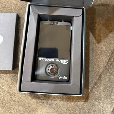 Fender Strobo-Sonic Pro Tuner 2025 - Present - Black Brand New Strobe image 5