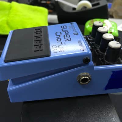 Boss CH-1 Super Chorus (Dark Gray Label) 2001 - Present - Blue image 4