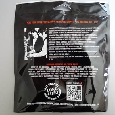 Rotosound RDB665LD Headless 5 string Bass Guitar Strings 45-130 Stainless Steel Double Ball - NEW! image 2