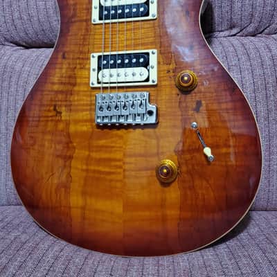 PRS SE Custom 24 Spalted Maple Vintage Sunburst image 2