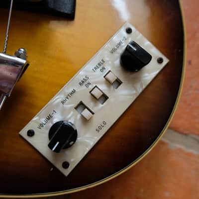 Audition Violin Bass (Teisco/Greco) Vintage Made in Japan 60's image 7