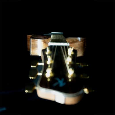 Knight SJ Concert Elite Koa and Cedar Handmade Guitar image 16