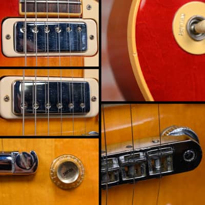 Gibson Les Paul Deluxe Plain Maple Top Cherry Sunburst 1976 w/Hard Shell Case image 19