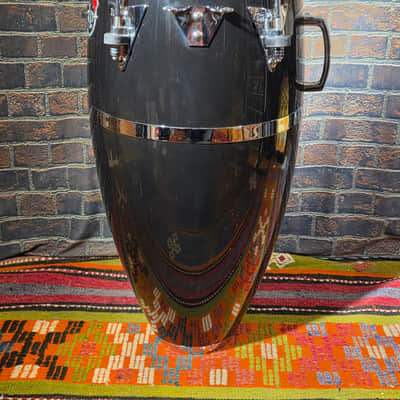 Latin Percussion 11" Patato Quinto Conga Black w/ Remo Skyndeep Head image 5