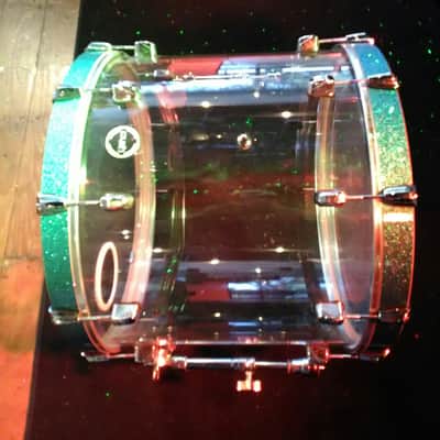 Crush Acrylic Drum Kit 7-Piece Clear Acrylic image 4