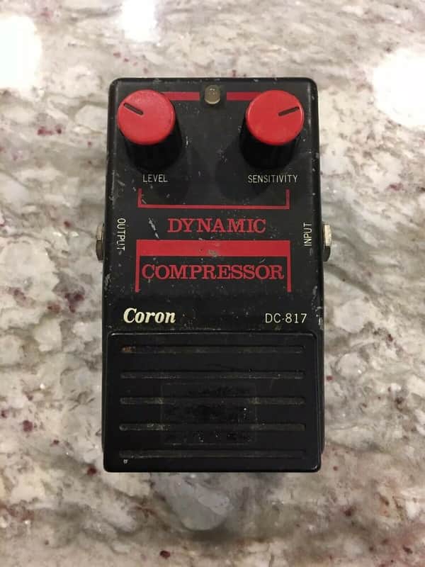 Coron DC-817 Dynamic Compressor Rare Vintage Guitar Effect Pedal MIJ Japan image 1