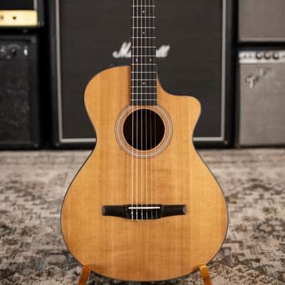 Taylor 112ce-N Nylon Grand Concert Acoustic/Electric Guitar with Gig Bag image 4