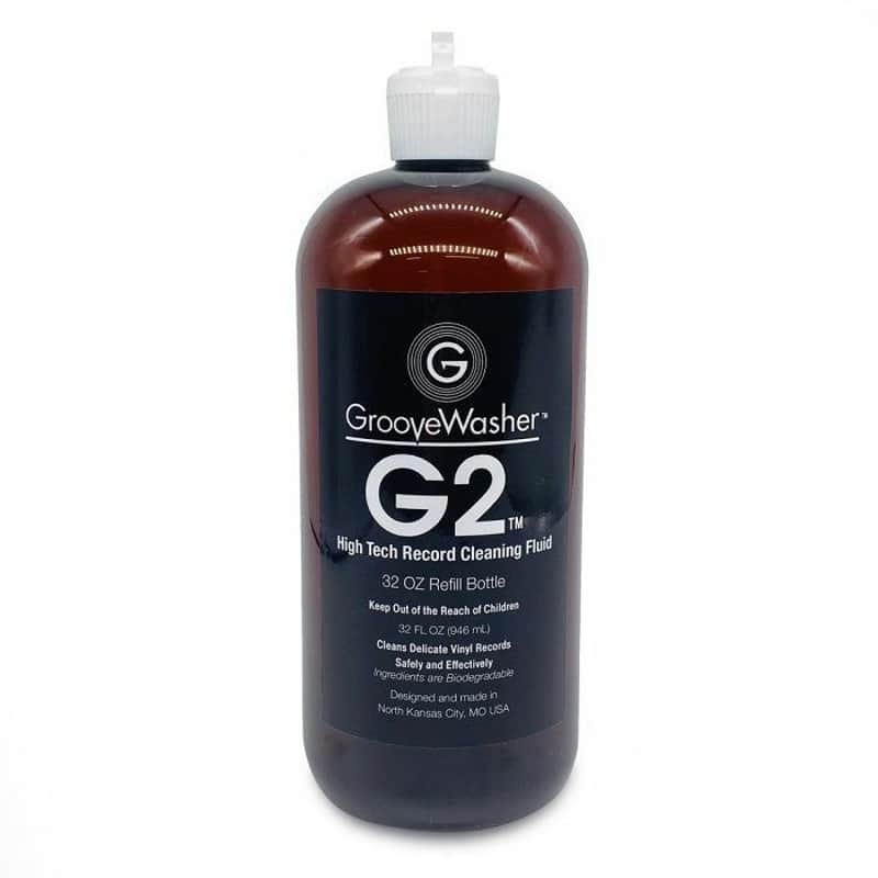 GrooveWasher GrooveWasher G2 Vinyl Record Cleaning Fluid 32oz ...