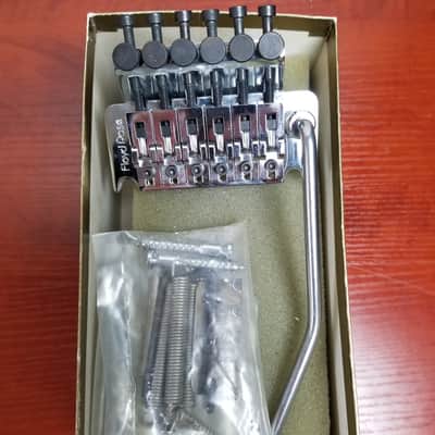 Floyd Rose 1984 Lefty Left Handed-MINT W/ BOX & Hardware-Vintage-Kramer 80's Chrome image 2