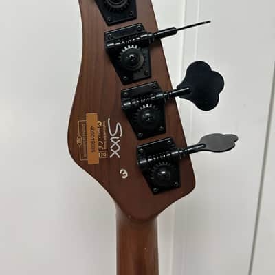 Schecter J-4 Nikki Sixx 4 String Bass - Worn Ivory image 5