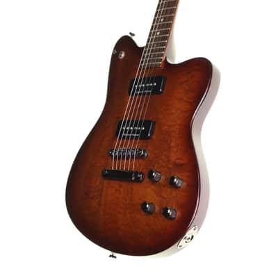 Fender Limited Edition Toronado CT P90 Electric Guitar, Bubinga, Tobacco Sunburst image 6