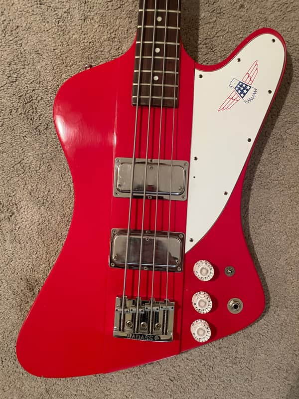 Gibson 1979 Red Thunderbird Bass-PETE WAY!! image 1