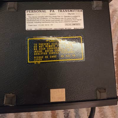 Williams Sound Transmitter Model T4 image 4