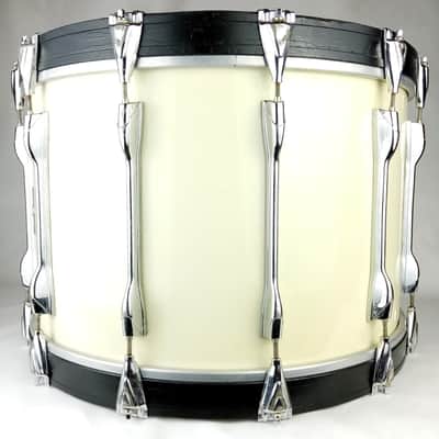 Yamaha Piano White 14x22" Bass Drum MB822U Tour Custom Model Japan Vintage 80s image 3