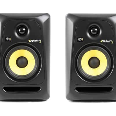 KRK RP-5 Rokit G3 2-Way 5" Active Studio Monitors (Pair) 2014 - 2018 Black image 1