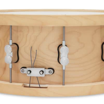 PDP Concept 20-Ply 6.5x14 Thick Wood Hoop Natural Maple Snare (PDSN6514NAWH) image 4