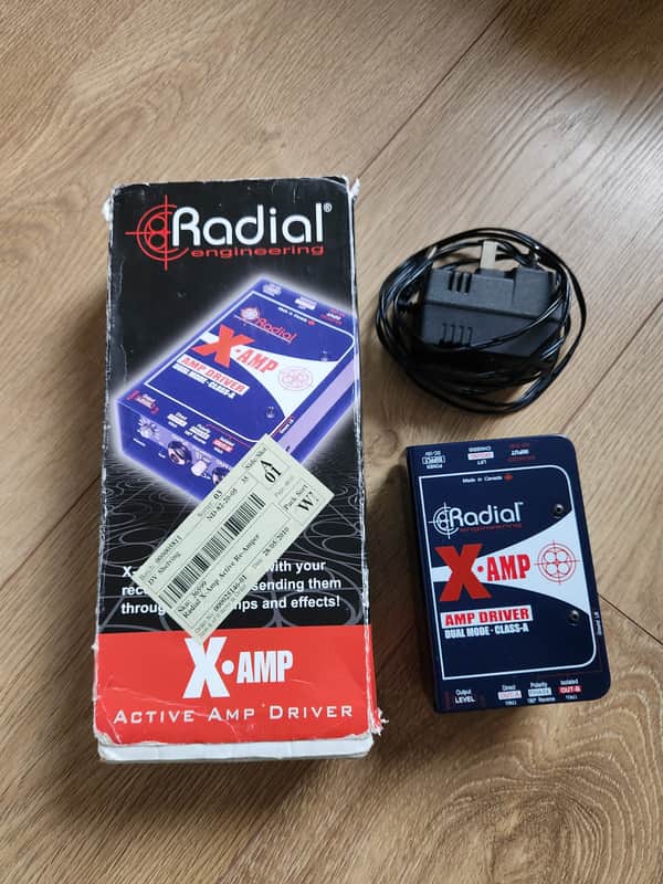 Radial X-Amp Studio Reamper 2010s - Blue | Reverb UK