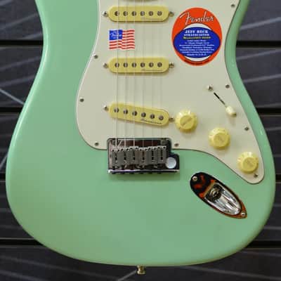 Fender Jeff Beck Stratocaster - Surf Green - Incl Vintage Style Tweed Case image 1