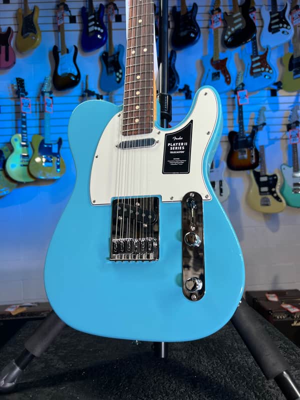 Fender Player II Telecaster Aquatone Blue Rosewood Auth Deal Free Ship! 130 FREE PLEK! image 1