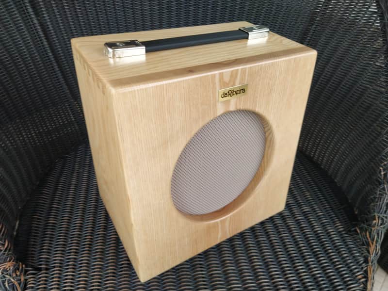 daRibeira O8 1x8" guitar cabinet in solid ash wood without speaker PRE-ORDER image 1