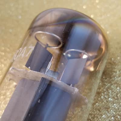 Mullard 1% Tight Matched Pair (2) EL34 6CA7 dual getter tNOS AT1000 TESTED Vacuum Tubes Blackburn Xf2 brown base Power Pentode 1962-1968 image 10