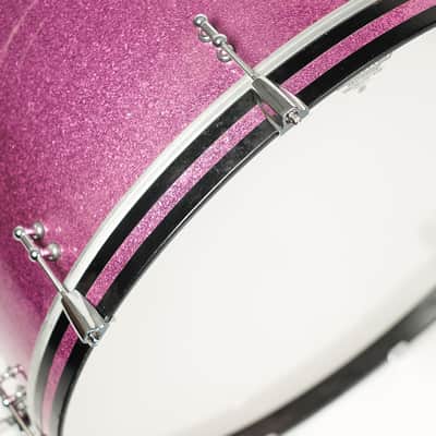 C&C Purple Sparkle Drum Set (14x28 - 10x14 - 16x18) owned By J Mascis image 8
