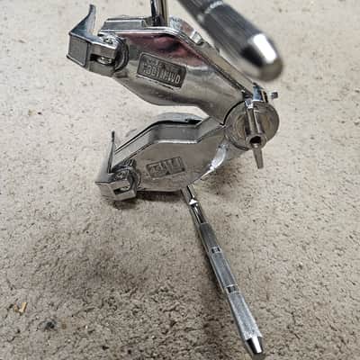 TAMA Mid-1980s Omni Lock Double Tom Mount Holder (QTY: 1 * PN: 6693A) - NICE image 6
