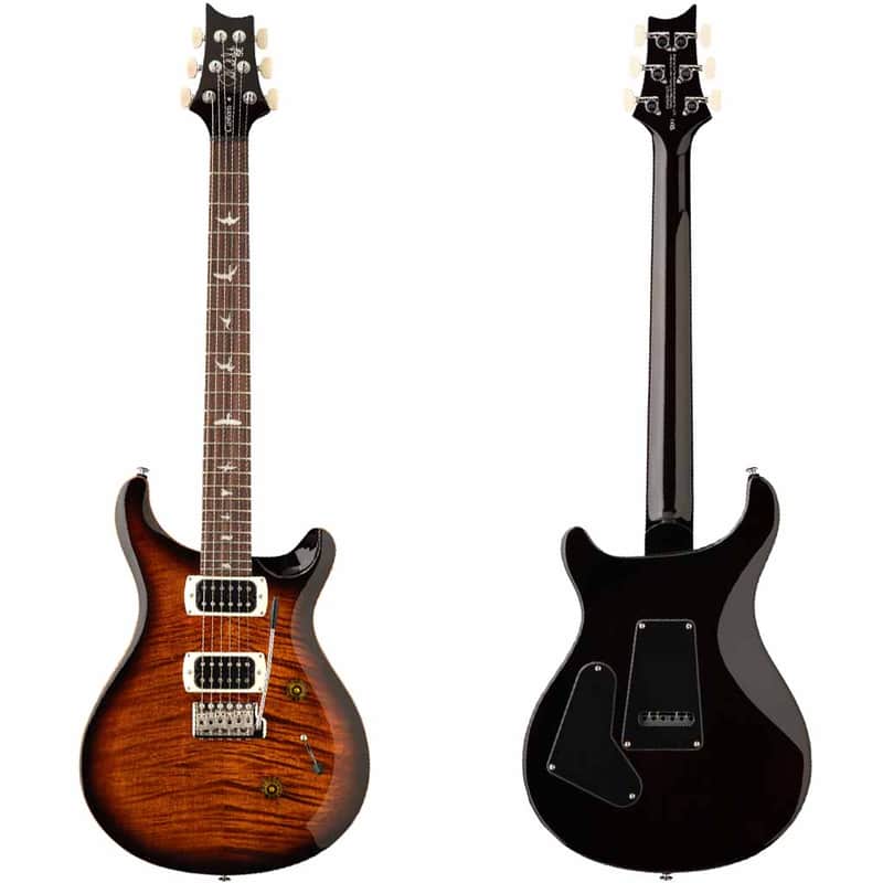PRS SE Custom 24 Electric Guitar - Black Gold Sunburst image 1