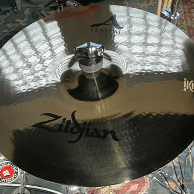Zildjian A Custom 15" Crash Cymbal W/Free Cymbal Bag image 1
