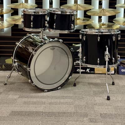 GRETSCH RN2-E8246-PB RENOWN 4 PIECE SHELL PACK 22B-10-12-16F PIANO BLACK - FLOOR MODEL image 6